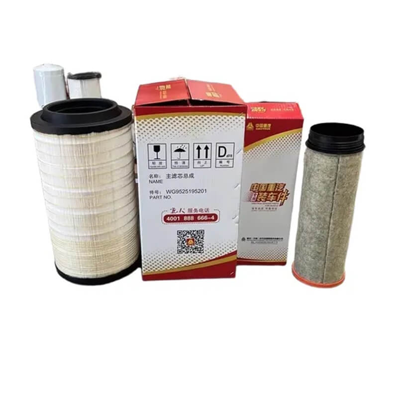 High-Efficiency Filtration Hydraulic Oil Filter Element for Sinotruk HOWO Light Truck Commander