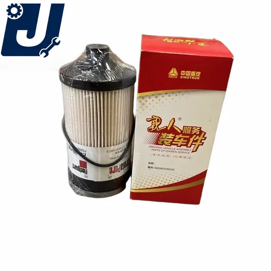 Durable Filter Material Gas Filter Element for Shacman Delong F2000 F3000