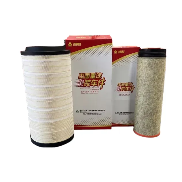 Seal-Fit Design Fuel Filter Element for Sinotruk HOWO Light Truck Commander