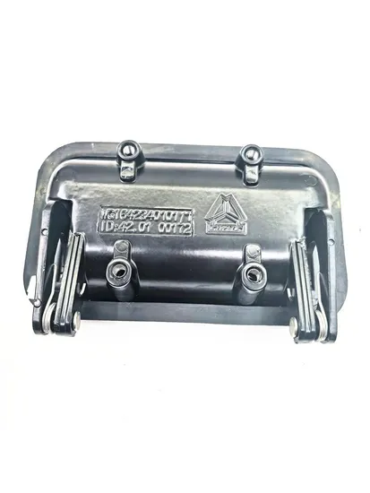 High Quality Shacman Truck Cabin Parts Original Left Door Lock Assembly Dz1643340030 Made of Plastic Steel Compatible HOWO Model