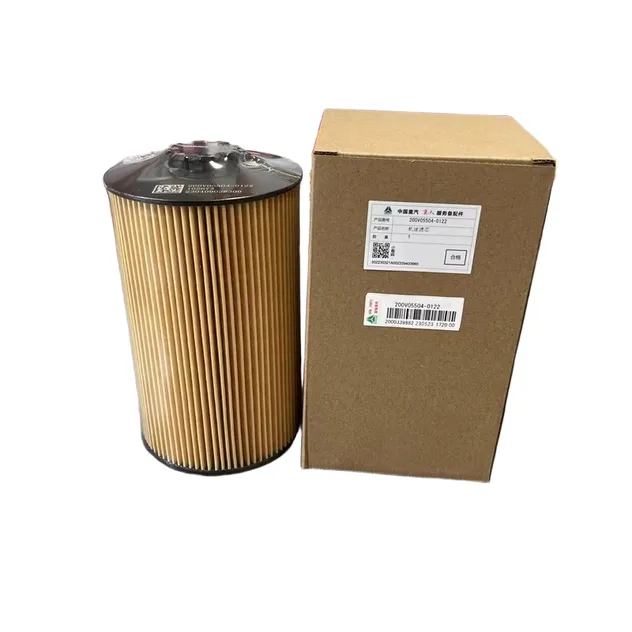 Seal-Adapted Cavity-Matching Filter Cartridge Filter Element for Sinotruk Hohan
