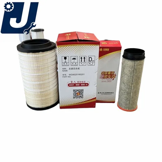 Standardized-Shape Fitting Component Industrial Filter Elements for Sinotruk Haoman