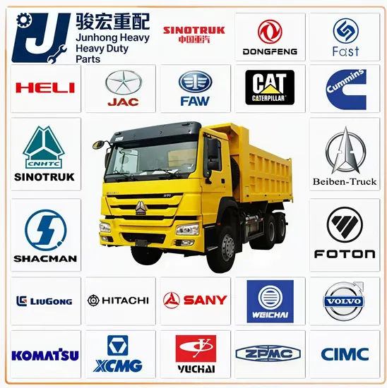 Weichai Engine Sinotruk HOWO A7 Sitrak Hohan Shacman Beiben Foton FAW Dongfeng Trailer Tractor Mining Dump Cargo 371 380 420 Truck Spare Parts Semi Truck Parts
