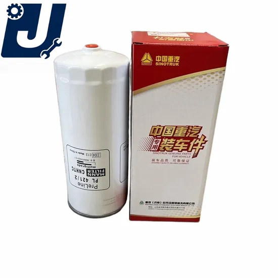 Regular Replacement Sinotruk Hydraulic Oil Filter Element for Sinotruk Haoman