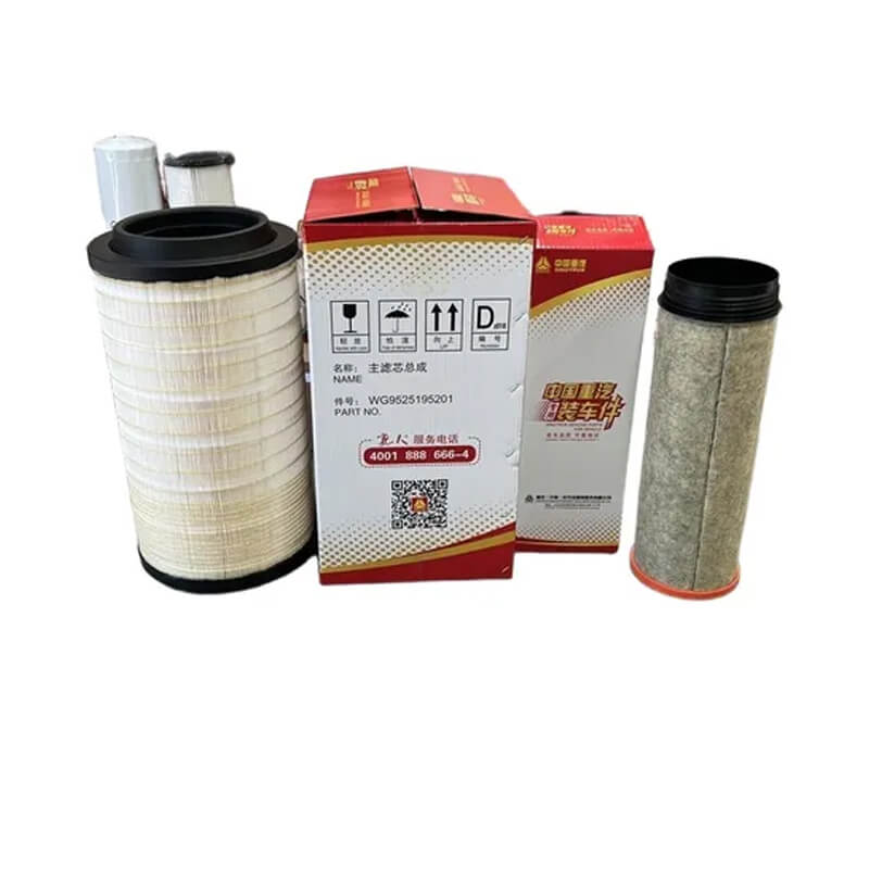 High-Efficiency Filtration Hydraulic Oil Filter Element for Sinotruk HOWO Light Truck Commander