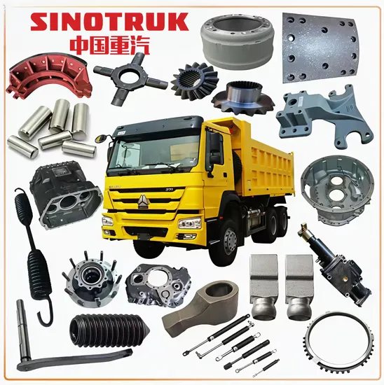 Weichai Engine Sinotruk HOWO A7 Sitrak Hohan Shacman Beiben Foton FAW Dongfeng Trailer Tractor Mining Dump Cargo 371 380 420 Truck Spare Parts Semi Truck Parts