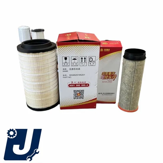High-Efficiency Filtration Filter Element for Shacman Delong F2000 F3000